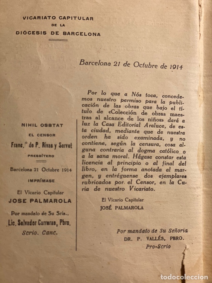 Libros antiguos: F&Aacute;BULAS DE ESOPO. 1914 - Foto 4