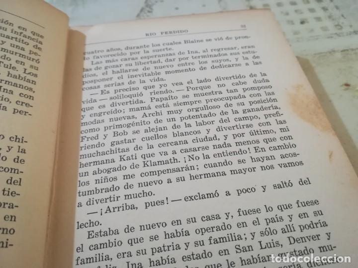 Libros antiguos: R&iacute;o Perdido - Zane Grey - 1&ordf; edici&oacute;n 1929 - Foto 8