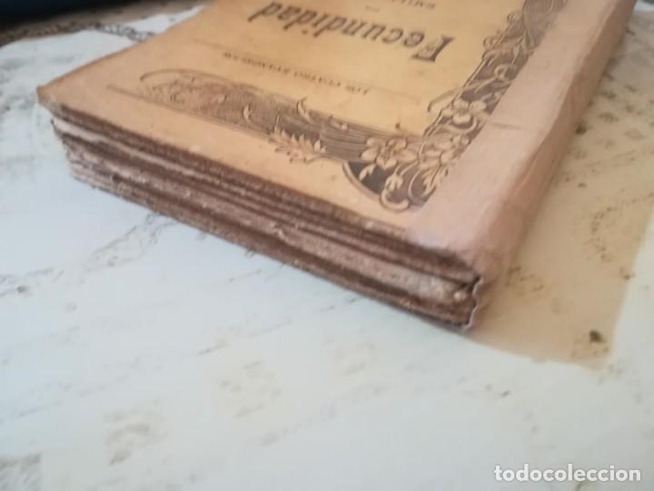Libros antiguos: Fecundidad - Emilio Zola - 1900 - Foto 9