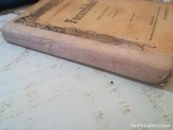 Libros antiguos: Fecundidad - Emilio Zola - 1900 - Foto 10