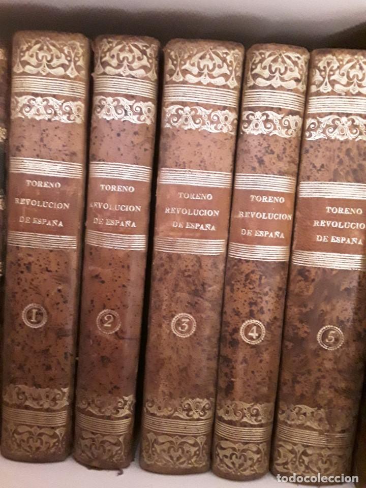Libros antiguos: Toreno - Revoluci&oacute;n de Espa&ntilde;a - Foto 1