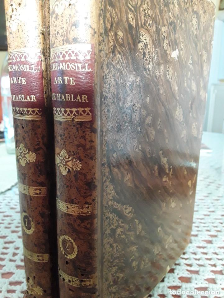 Libros antiguos: Arte de hablar - Foto 1