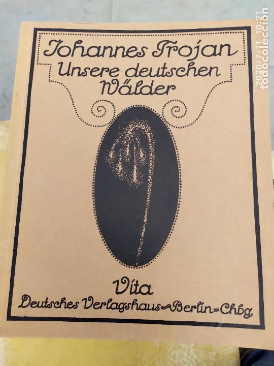 Antiquarische B&uuml;cher: Unsere Detuschen walder von johannes trojan 1911