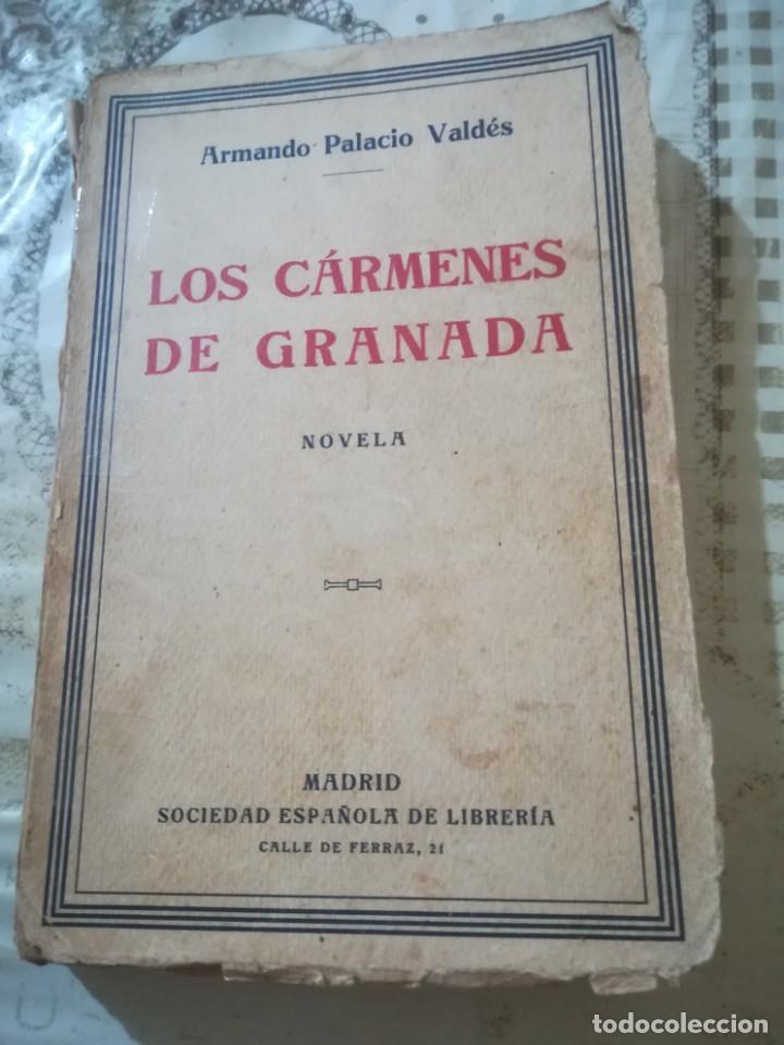 Libros antiguos: Los C&aacute;rmenes de Granada - Armando Palacio Vald&eacute;s - 1927 - Foto 1