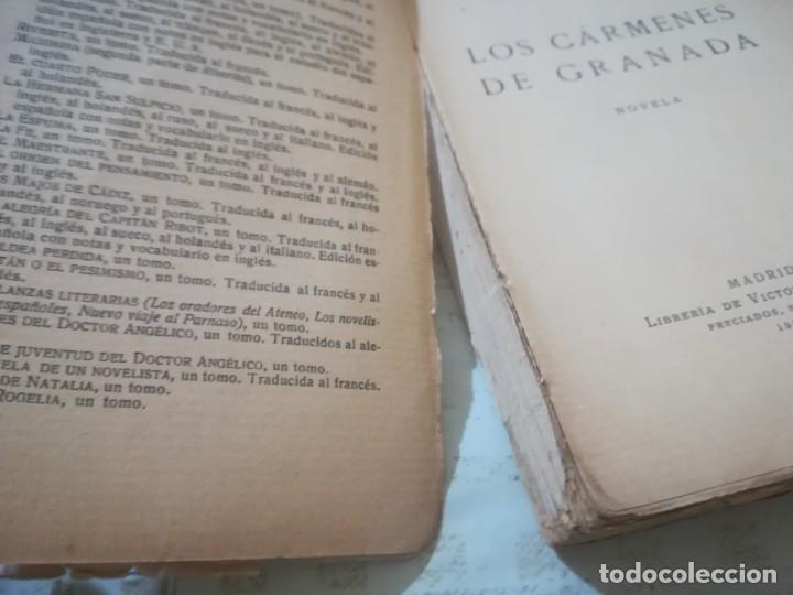 Libros antiguos: Los C&aacute;rmenes de Granada - Armando Palacio Vald&eacute;s - 1927 - Foto 8
