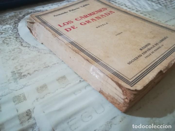 Libros antiguos: Los C&aacute;rmenes de Granada - Armando Palacio Vald&eacute;s - 1927 - Foto 9