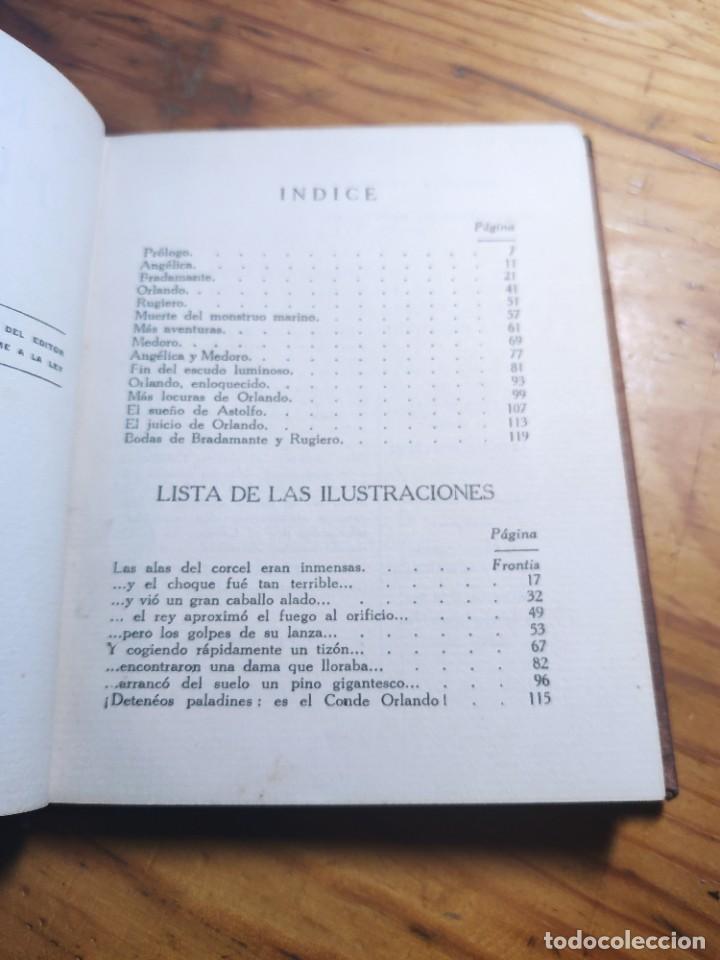 Libros antiguos: ORLANDO FURIOSO . COLECCION ARALUCE - Foto 5