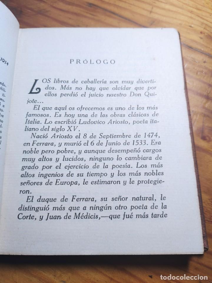 Libros antiguos: ORLANDO FURIOSO . COLECCION ARALUCE - Foto 7