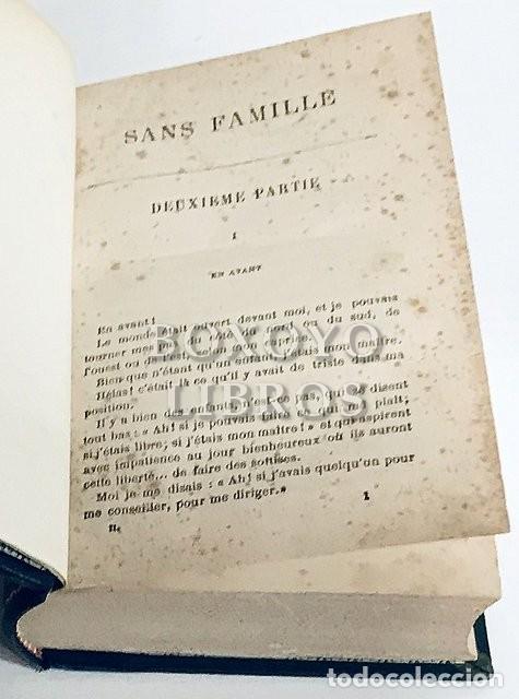 Libros antiguos: MALOT, Hector. Sans Famille. Tome Second - Foto 2