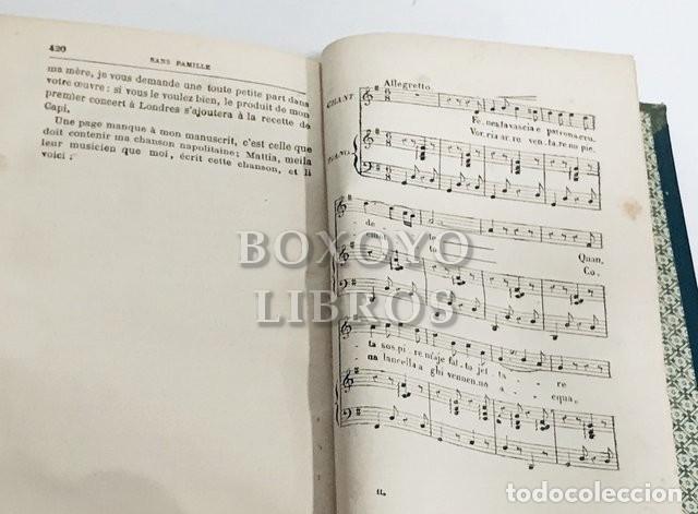Libros antiguos: MALOT, Hector. Sans Famille. Tome Second - Foto 3