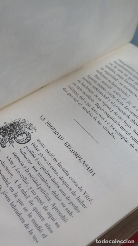 Libros antiguos: 1874.- LOS BUENOS EJEMPLOS O LA MORAL EN ACCION. GARNIER - Foto 5