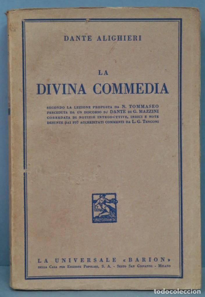 Libros antiguos: LA DIVINA COMEDIA. DANTHE ALIGHIERI - Foto 1