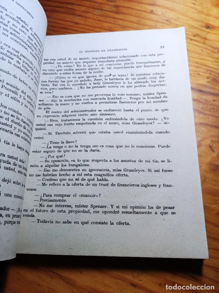Libros antiguos: EL MISTERIO DE GRASSLEYES. E. PHILLIPS OPPENHEIM - Foto 4