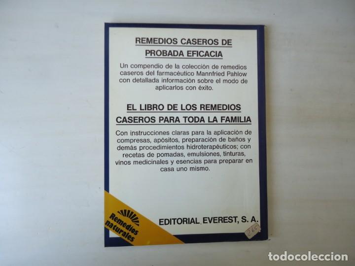 Libros antiguos: REMEDIOS CASEROS - Foto 2