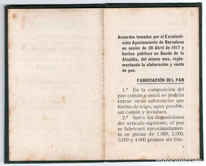 Libros antiguos: gremio de panaderos de barcelona 1917 - Foto 3