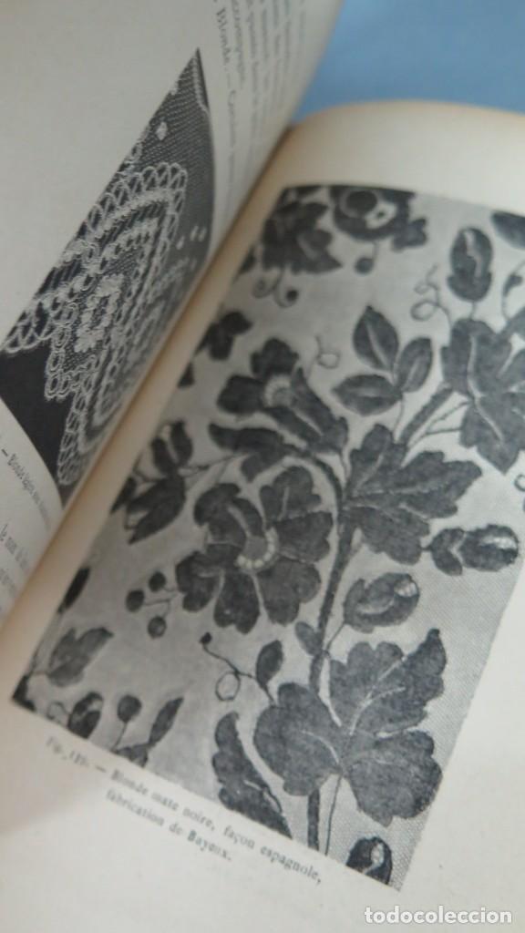 Libros antiguos: 1887.- BRODERIE ET DENTELLES. LEFEBURE - Foto 4