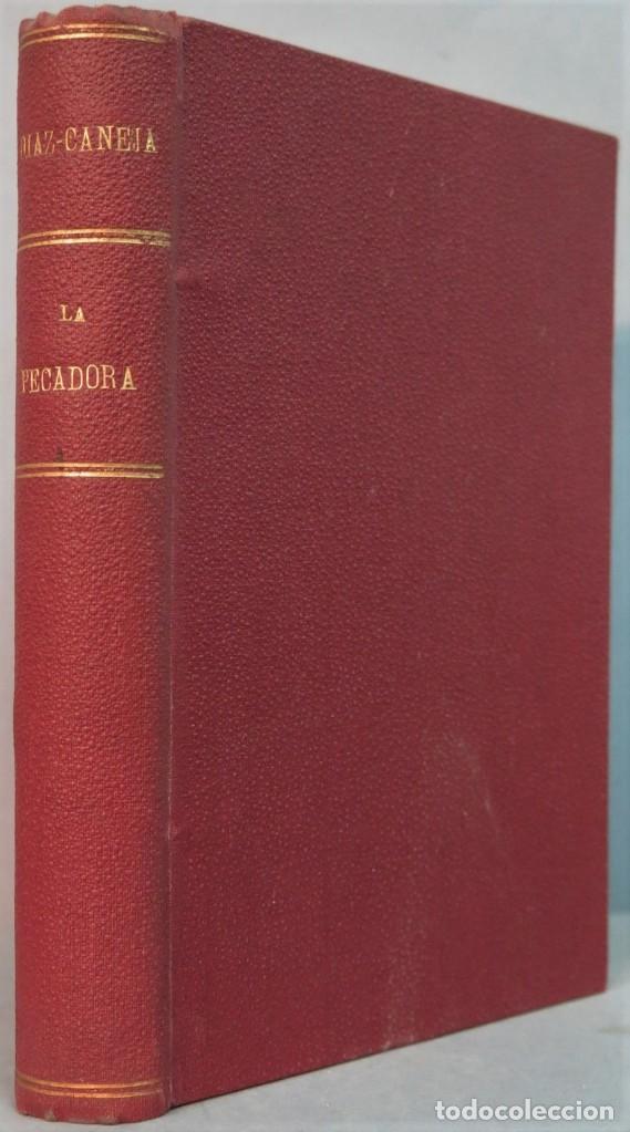 Libros antiguos: 1922.- LA PECADORA. DIAZ-CANEJA - Foto 1