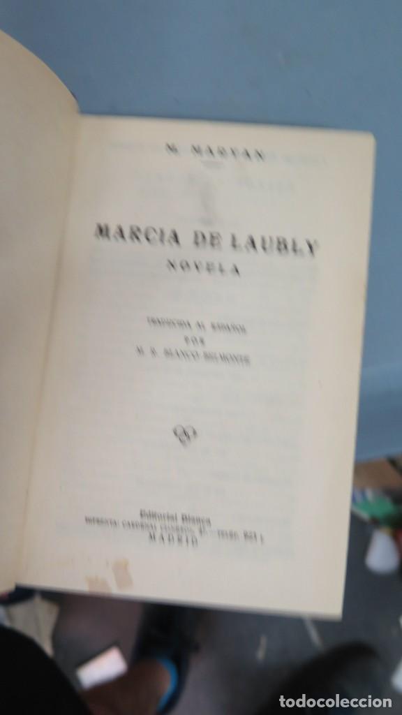 Libros antiguos: MARCIA DE LAUBLY. MARYAN - Foto 2