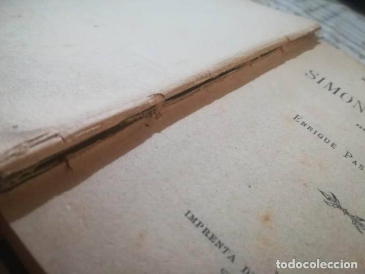 Libros antiguos: Simona y Mar&iacute;a - Xavier de Montepin - 1883 - Foto 5