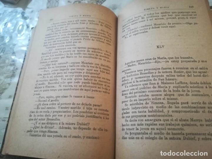Libros antiguos: Simona y Mar&iacute;a - Xavier de Montepin - 1883 - Foto 9