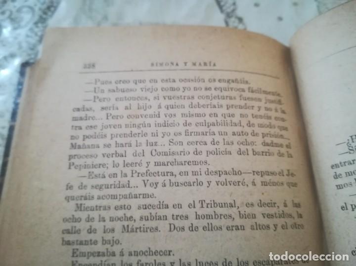 Libros antiguos: Simona y Mar&iacute;a - Xavier de Montepin - 1883 - Foto 10