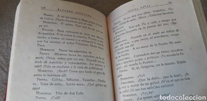 Libros antiguos: TEATRO, ALVAREZ QUINTERO, LA DICHA AJENA, - Foto 3