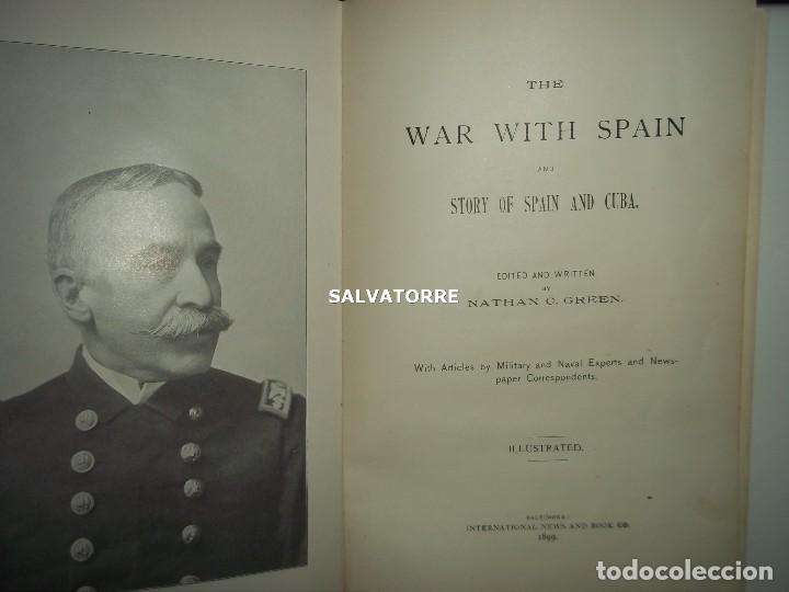 Livros antigos: GUERRA ESPA&Ntilde;A ESTADOS UNIDOS CUBA PUERTO RICO FILIPINAS.1898.NATHAN GREEN.EN INGLES
