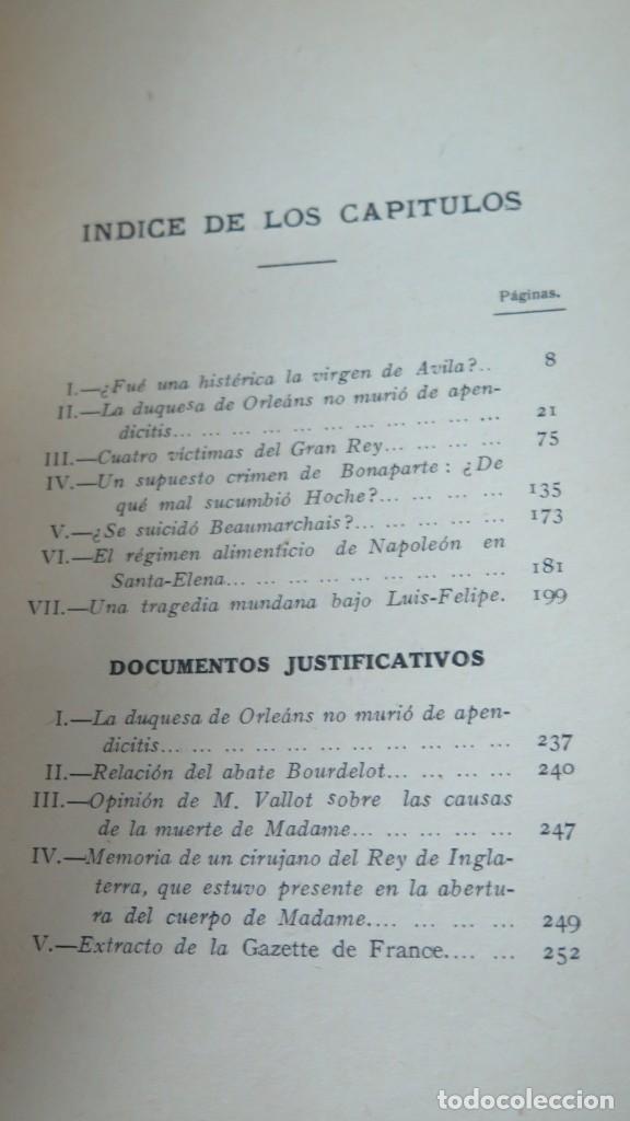 Libros antiguos: LAS INDISCRECIONES DE LA HISTORIA. CABA&Ntilde;ES. CUARTA SERIE - Foto 3