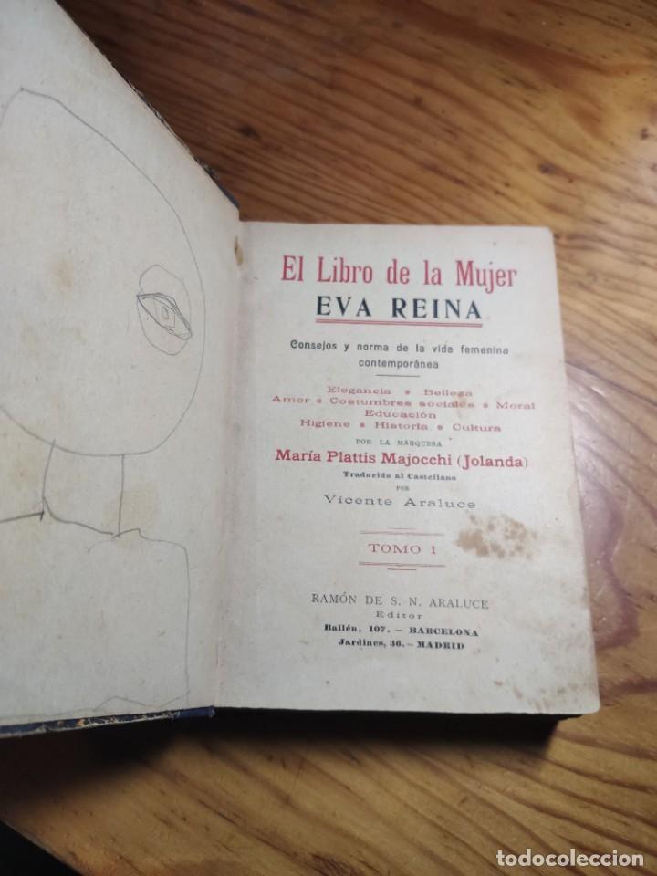 Libros antiguos: El libro de la mujer. Eva Reina. - Foto 2