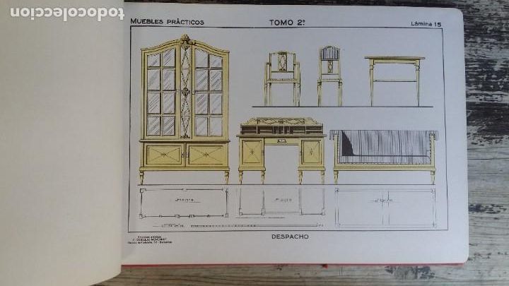Libros antiguos: LIBRO 100 L&Aacute;MINAS MUEBLES. - Foto 4