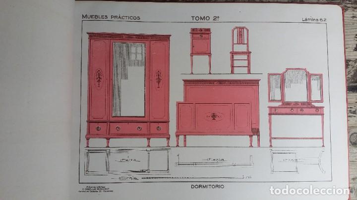 Libros antiguos: LIBRO 100 L&Aacute;MINAS MUEBLES. - Foto 5