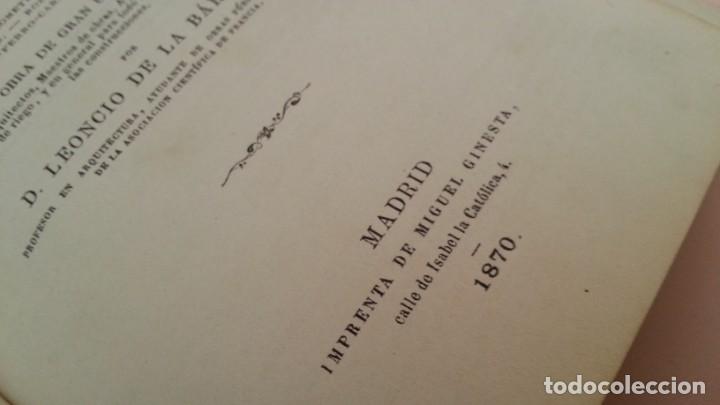 Libros antiguos: Manual Formulario del Constructor. A&ntilde;o 1870. - Foto 3