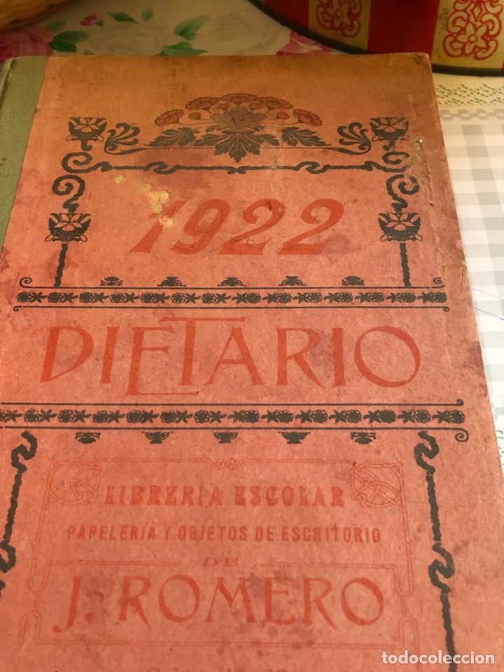 Libros antiguos: Raro dietetario 1922 - Foto 3