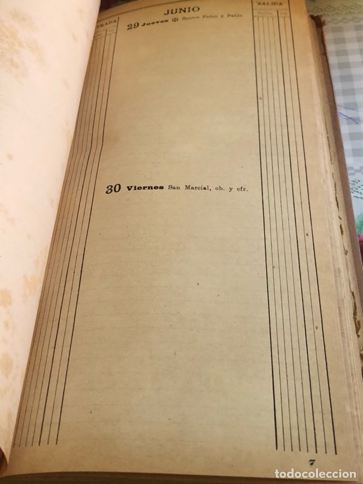 Libros antiguos: Raro dietetario 1922 - Foto 5