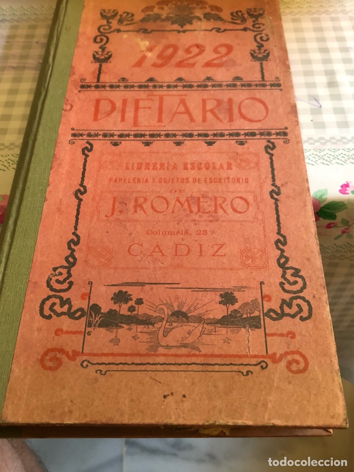 Libros antiguos: Raro dietetario 1922 - Foto 1