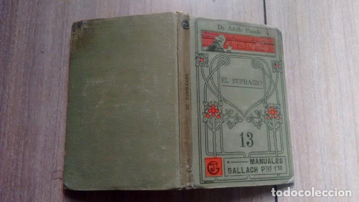 Libros antiguos: EL SUFRAGIO - GALLACH NRO. 13 - Foto 1