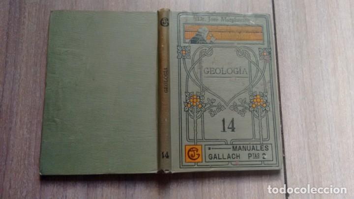 Libros antiguos: GEOLOGIA - GALLACH NRO. 14 - Foto 1