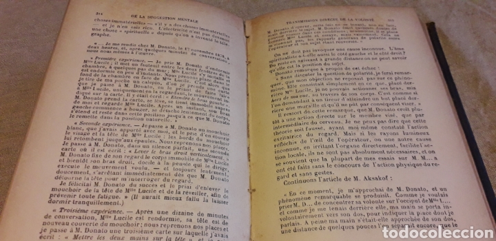 Libros antiguos: DE LA SUGGESTI&Oacute;N MENTAL, OCHOROWICZ, - Foto 5