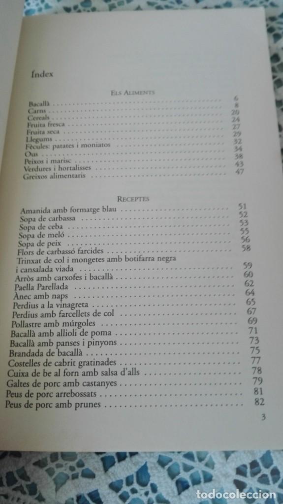 Libros antiguos: Libro de cocina escrito en catal&aacute;n - Foto 3