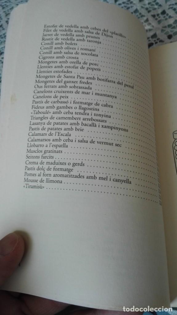 Libros antiguos: Libro de cocina escrito en catal&aacute;n - Foto 4