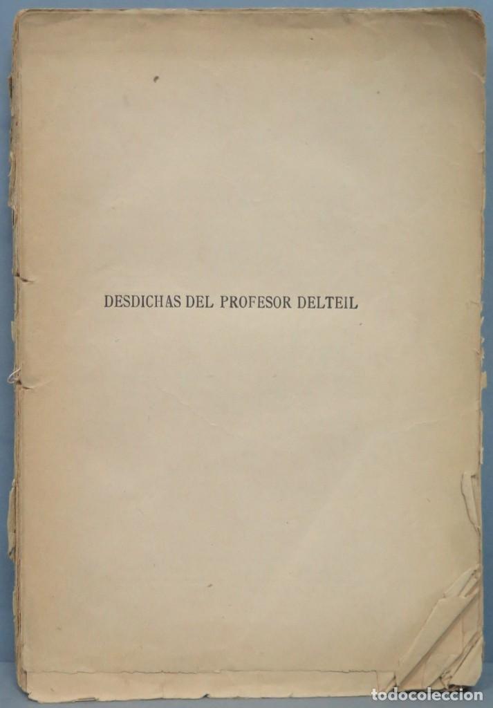 Libros antiguos: 1899.- DESDICHAS DEL PROFESOR DELTEIL. CHAMPFLEURY - Foto 1