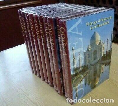 Old books: VIAJE POR EL PATRIMONIO DE LA HUMANIDAD - ODISEA - 10 tomos - NUEVOS / PRECINTADOS !!