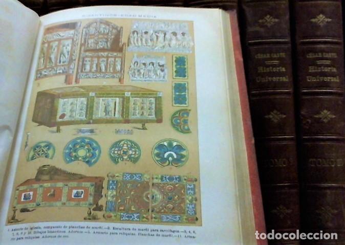 Libros antiguos: CESAR CANTU ... HISTORIA UNIVERSAL ... 1883 - Foto 6