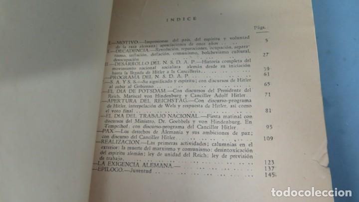 Libros antiguos: 1933.- EL TERCER REICH. ERUCHAGA OSSA - Foto 5