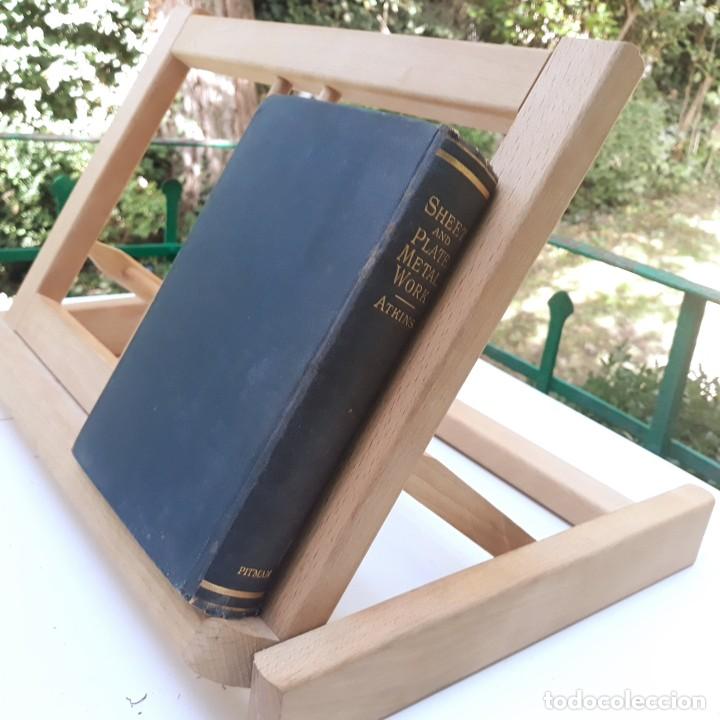 Libros antiguos: PRACTICAL SHEET AND PLATE METAL WORK / E. A. ATKINS / PITMAN / 1920 - Foto 3
