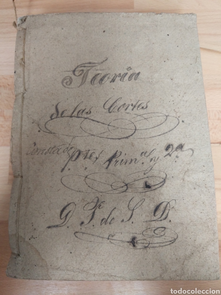 Libros antiguos: Teor&iacute;a de las Cortes, primera parte. Edici&oacute;n 1866 - Foto 1