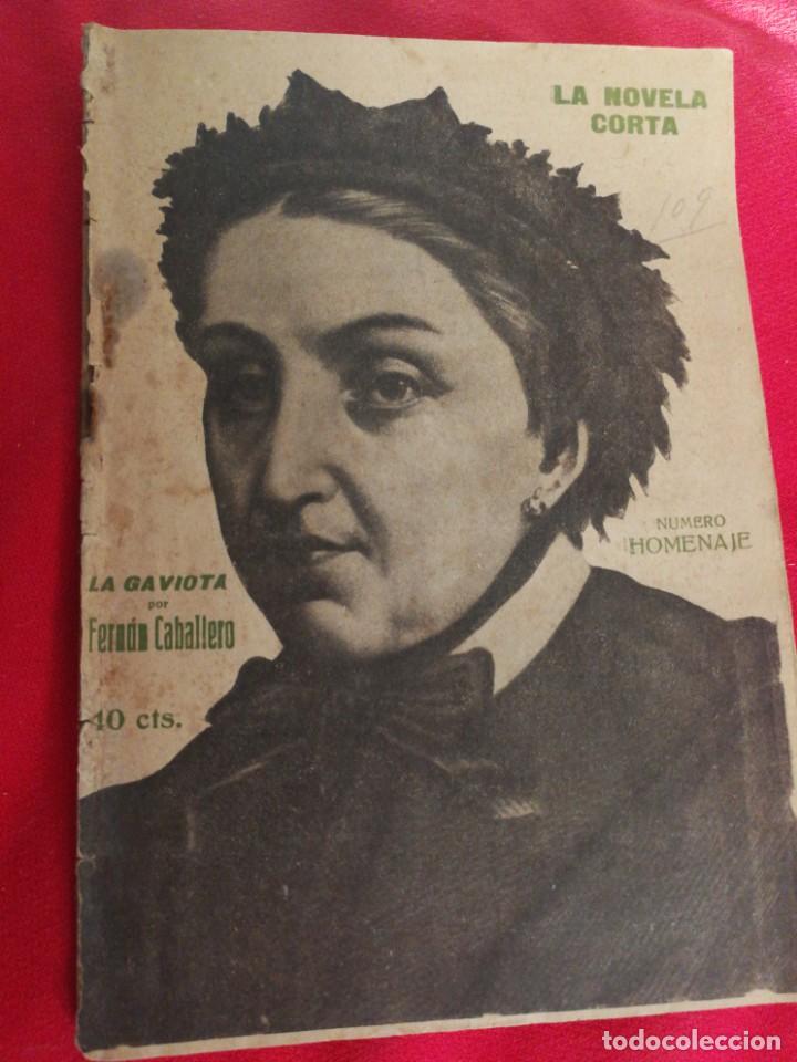 Libros antiguos: A&Ntilde;O 1918, LA NOVELA CORTA,LA GAVIOTA, N&deg;109