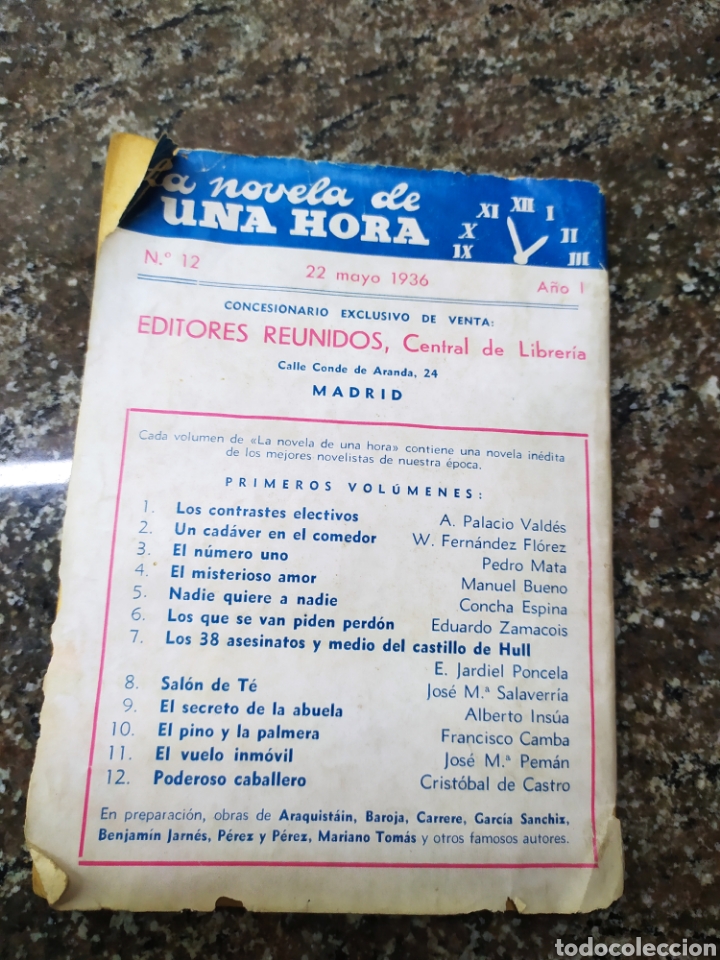 Libros antiguos: Poderoso caballero Crist&oacute;bal De Castro 1936 Editores Reunidos - Foto 3