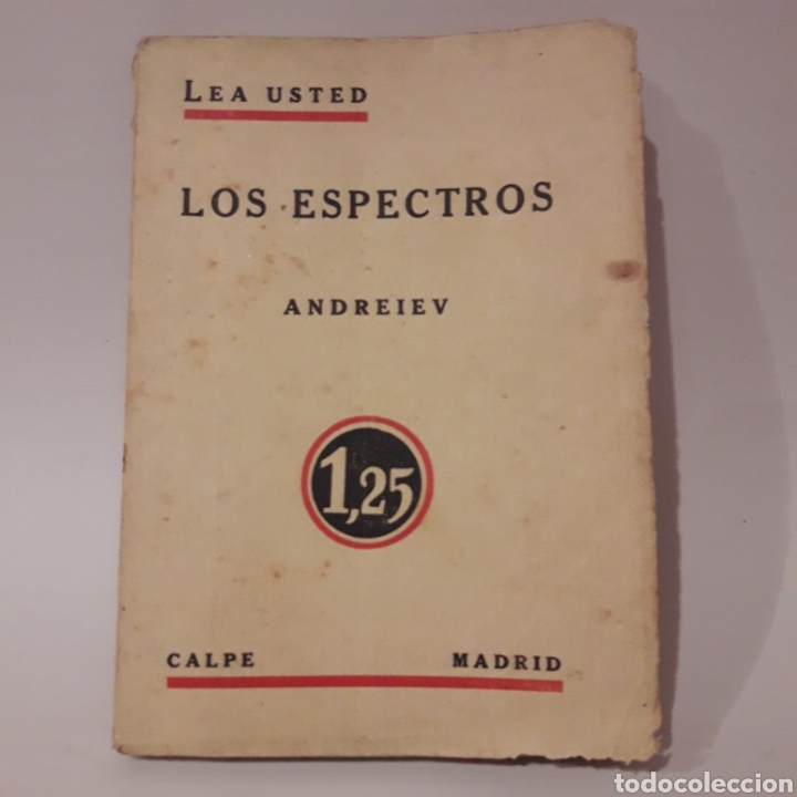 Libros antiguos: Los espectros. Andreiev. 1909. - Foto 1