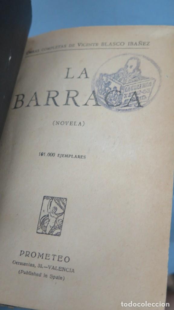 Libros antiguos: 1919.- LA BARRACA. BLASCO IBA&Ntilde;EZ - Foto 2